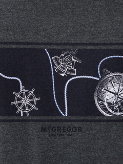 McGREGOR(マックレガー) |テーマプリントTシャツ（マリン）