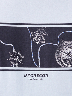 McGREGOR(マックレガー) |テーマプリントTシャツ（マリン）