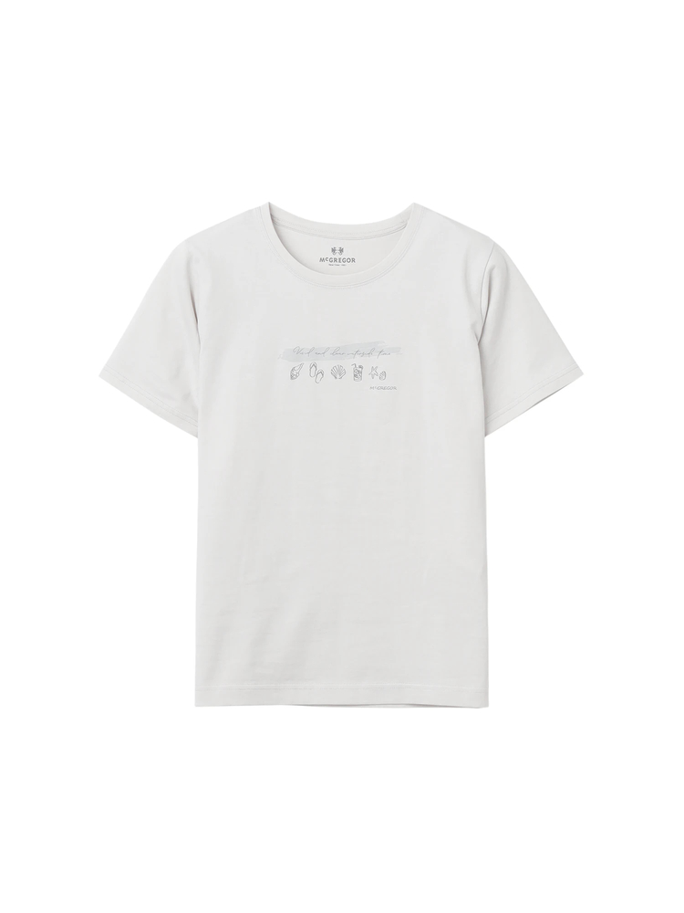 McGREGOR(マックレガー) |天竺プリントTシャツ