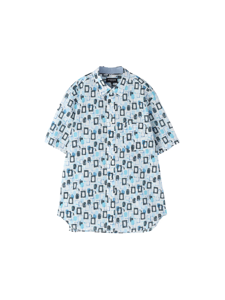 McGREGOR(マックレガー) |ミッドセンチュリー柄シャツ