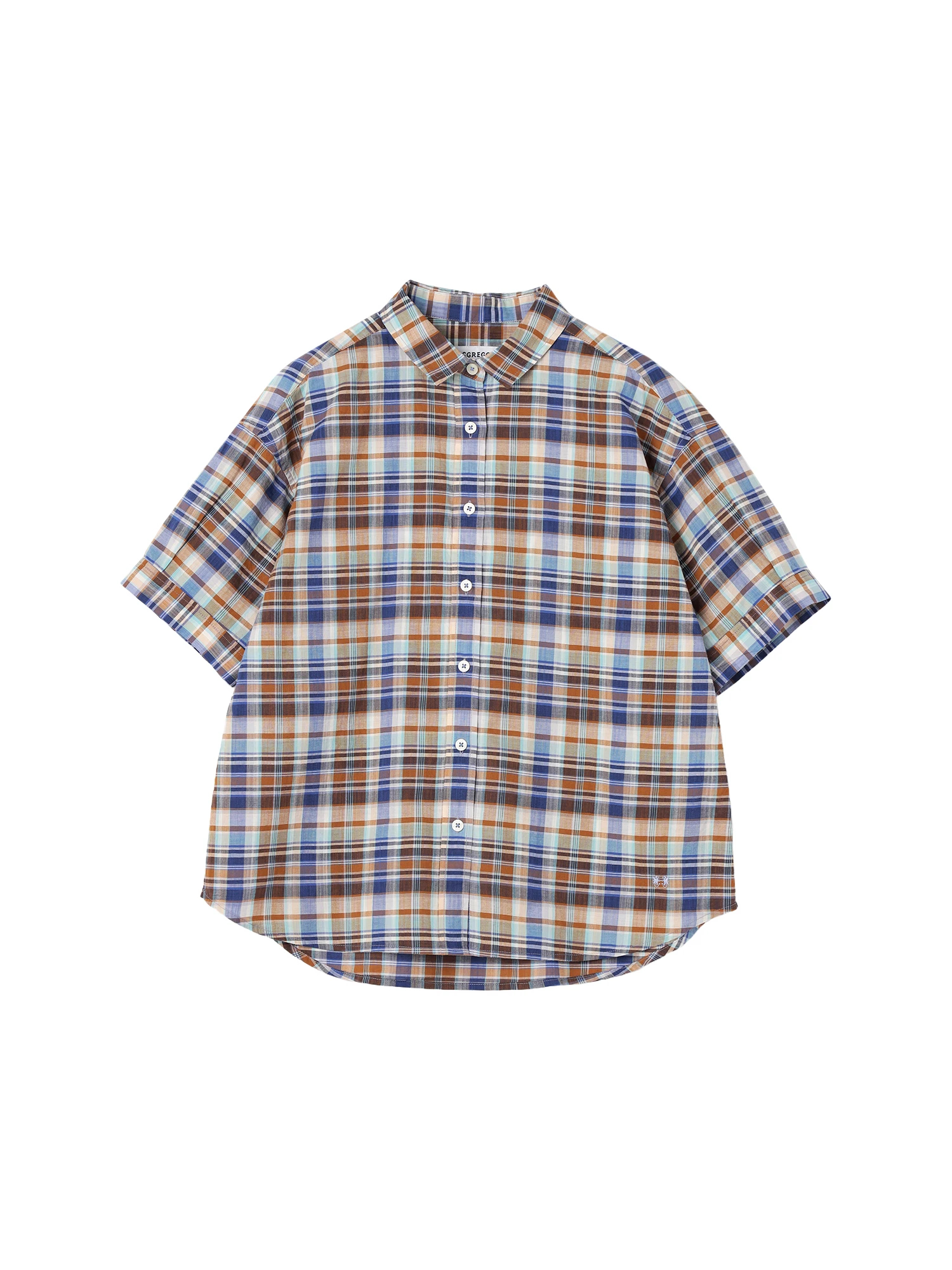 McGREGOR（マックレガー）｜シャツ(半袖）｜スラブチェックシャツ 