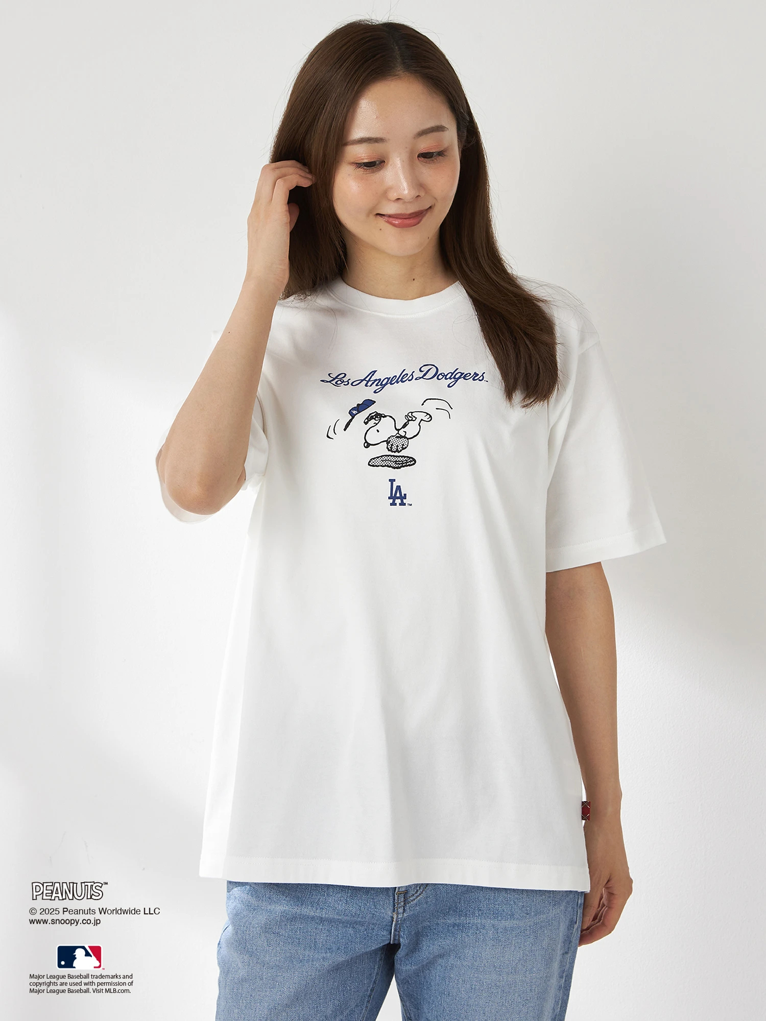 ☆新品☆MLB・ドジャース・マクレガー三越にて！Tシャツ スヌーピー ☆新品☆MLB・ドジャース・マクレガー三越にて！Tシャツ