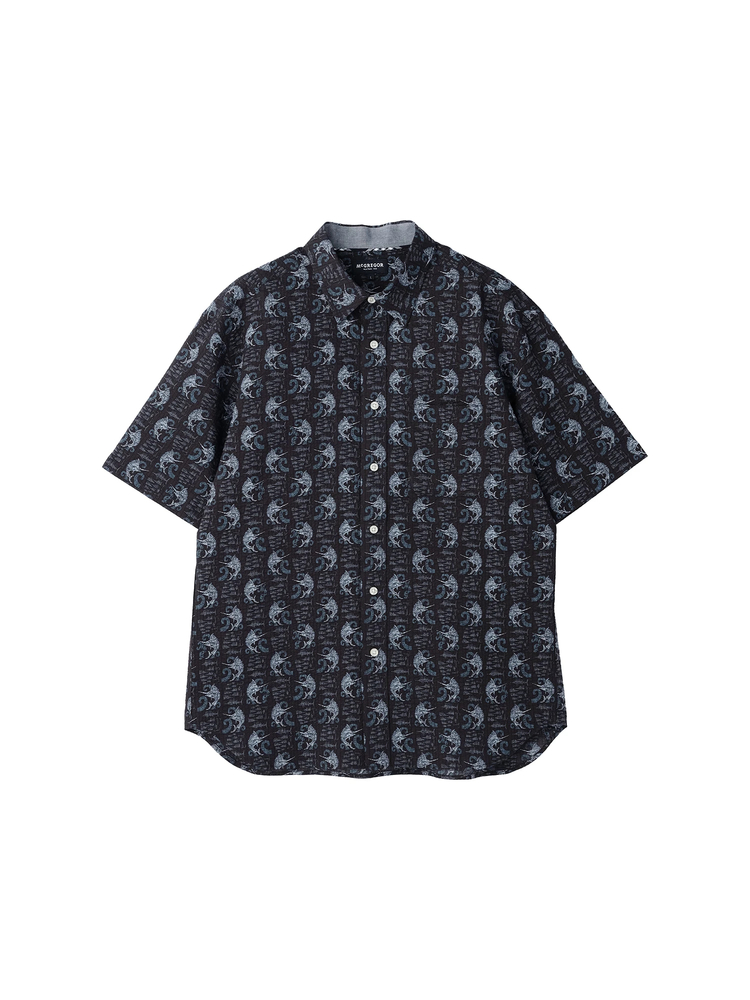 McGREGOR(マックレガー) |リゾート柄シャツ（カジキ）