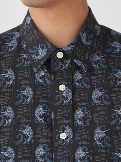 McGREGOR(マックレガー) |リゾート柄シャツ（カジキ）