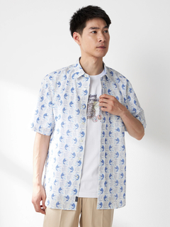 McGREGOR(マックレガー) |リゾート柄シャツ（カジキ）