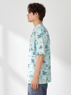 McGREGOR(マックレガー) |リゾート柄シャツ（マリン）