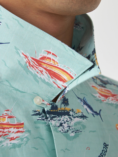 McGREGOR(マックレガー) |リゾート柄シャツ（マリン）