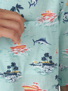 McGREGOR(マックレガー) |リゾート柄シャツ（マリン）