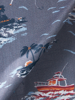 McGREGOR(マックレガー) |リゾート柄シャツ（マリン）