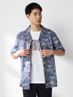 McGREGOR(マックレガー) |リゾート柄シャツ（マリン）