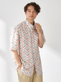 McGREGOR(マックレガー) |リゾート柄シャツ（ヨット）