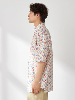 McGREGOR(マックレガー) |リゾート柄シャツ（ヨット）