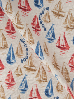 McGREGOR(マックレガー) |リゾート柄シャツ（ヨット）
