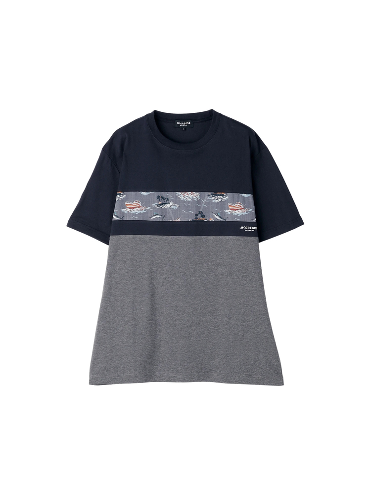 McGREGOR(マックレガー) |リゾートTシャツ（切替デザイン）