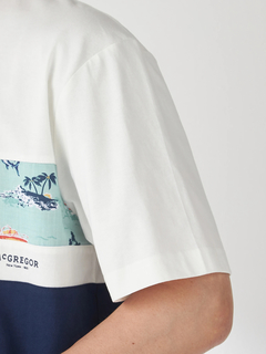 McGREGOR(マックレガー) |リゾートTシャツ（切替デザイン）