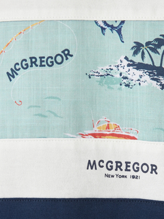 McGREGOR(マックレガー) |リゾートTシャツ（切替デザイン）
