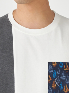 McGREGOR(マックレガー) |リゾートTシャツ（ブロック切替）