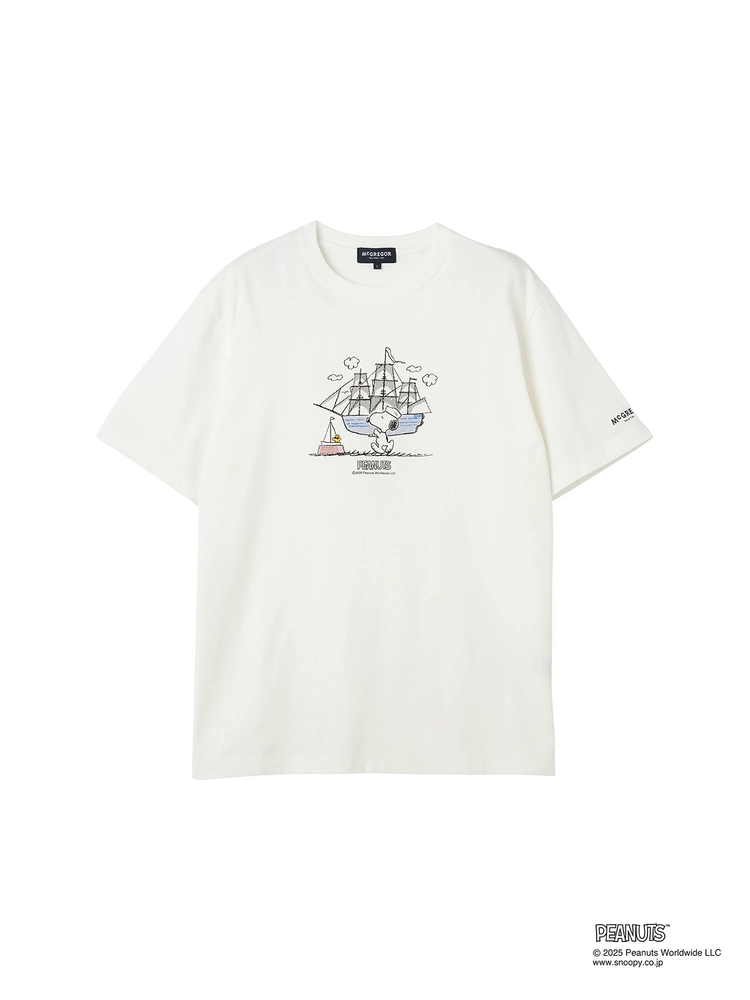 McGREGOR(マックレガー) |【PEANUTS】プリントTシャツ（船）