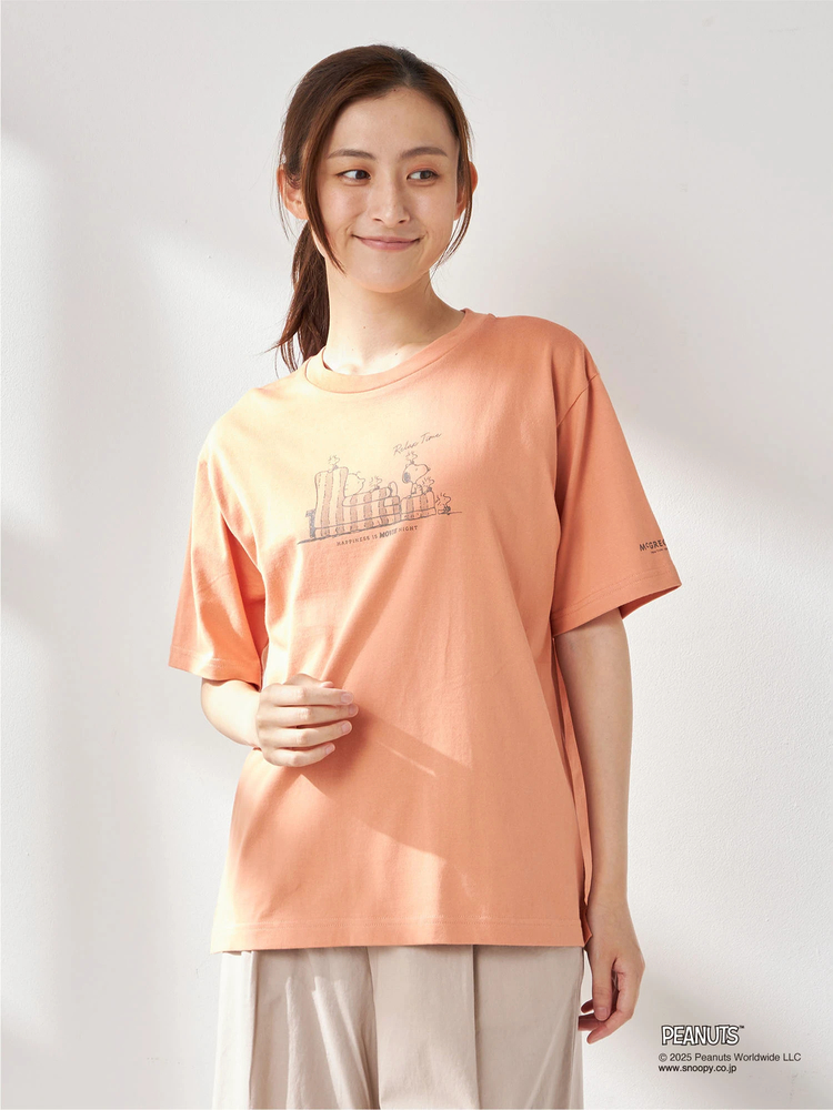 McGREGOR(マックレガー) |【PEANUTS】スヌーピープリントTシャツ