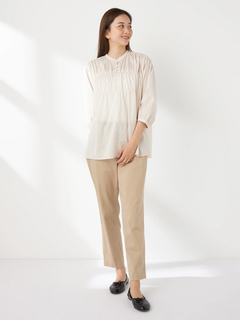 McGREGOR(マックレガー) |シャーリングプルオーバーブラウス