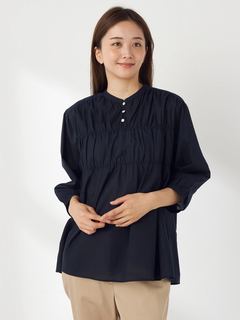 McGREGOR(マックレガー) |シャーリングプルオーバーブラウス