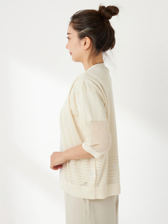 McGREGOR(マックレガー) |透かし編みトッパーカーディガン