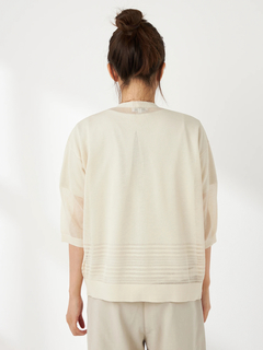 McGREGOR(マックレガー) |透かし編みトッパーカーディガン