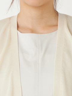 McGREGOR(マックレガー) |透かし編みトッパーカーディガン