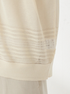 McGREGOR(マックレガー) |透かし編みトッパーカーディガン