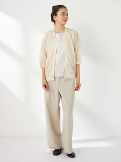 McGREGOR(マックレガー) |透かし編みトッパーカーディガン