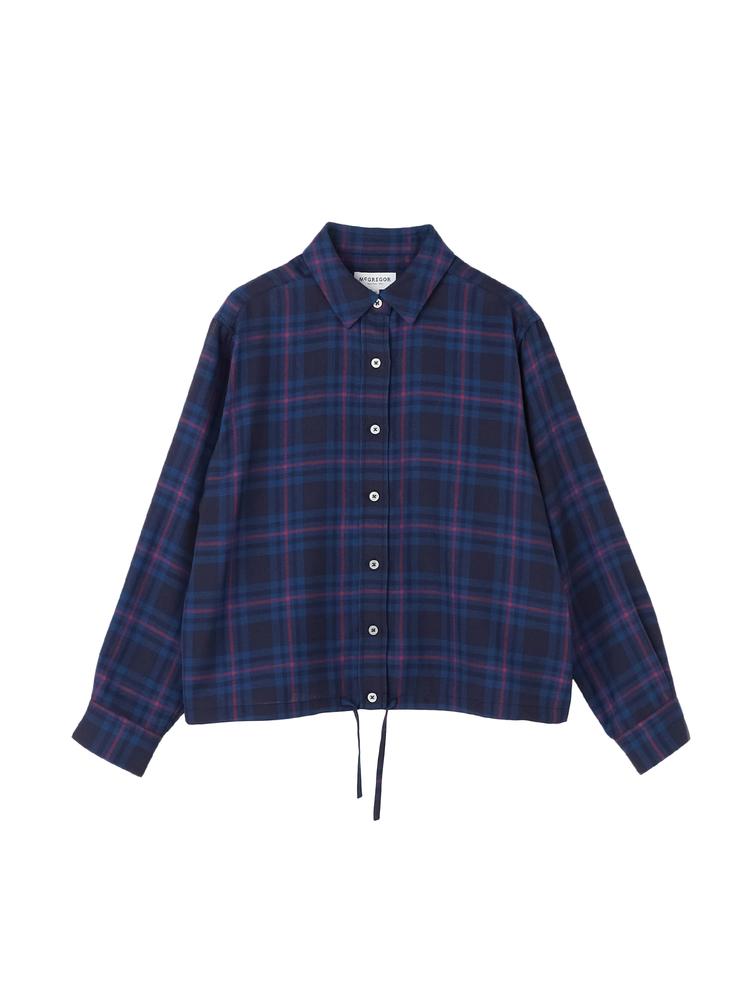 McGREGOR(マックレガー) |ＴＲチェックブラウス