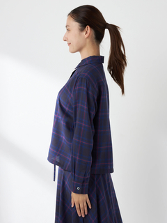 McGREGOR(マックレガー) |ＴＲチェックブラウス