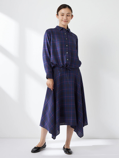 McGREGOR(マックレガー) |ＴＲチェックブラウス