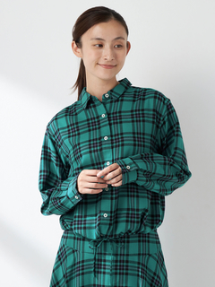 McGREGOR(マックレガー) |ＴＲチェックブラウス