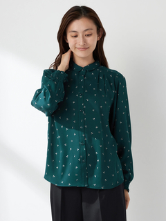 McGREGOR(マックレガー) |つぼみプリントブラウス