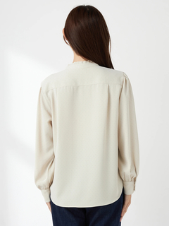 McGREGOR(マックレガー) |シャドーチェックドットプリントブラウス