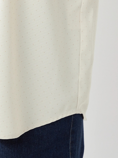 McGREGOR(マックレガー) |シャドーチェックドットプリントブラウス