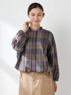 McGREGOR(マックレガー) |マルチチェックプルオーバーブラウス
