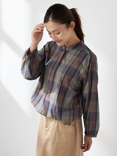 McGREGOR(マックレガー) |マルチチェックプルオーバーブラウス