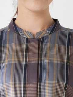 McGREGOR(マックレガー) |マルチチェックプルオーバーブラウス