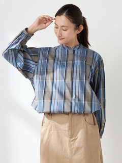 McGREGOR(マックレガー) |マルチチェックプルオーバーブラウス