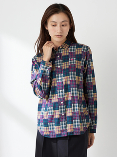 McGREGOR(マックレガー) |パッチワーク柄チェックシャツ