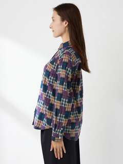 McGREGOR(マックレガー) |パッチワーク柄チェックシャツ