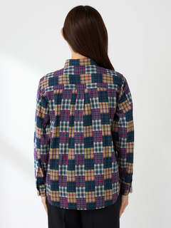 McGREGOR(マックレガー) |パッチワーク柄チェックシャツ