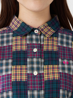 McGREGOR(マックレガー) |パッチワーク柄チェックシャツ