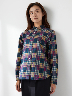 McGREGOR(マックレガー) |パッチワーク柄チェックシャツ