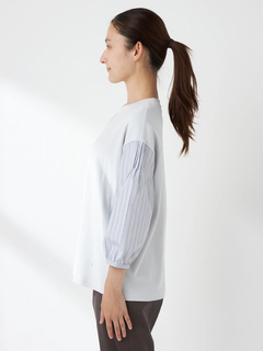 McGREGOR(マックレガー) |袖布帛プルオーバー