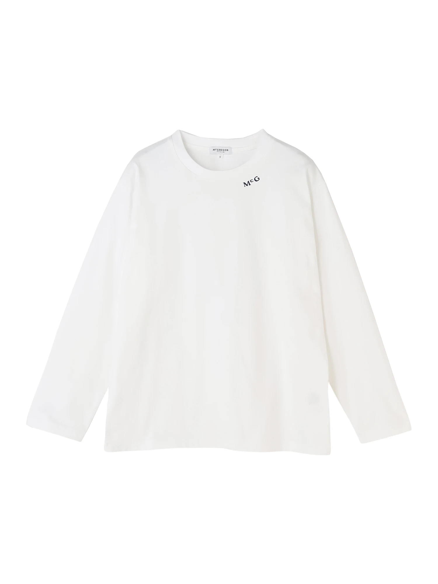 MICHAELA BURGER レース襟 ホワイトトレーナー MICHAELA BURGER レース