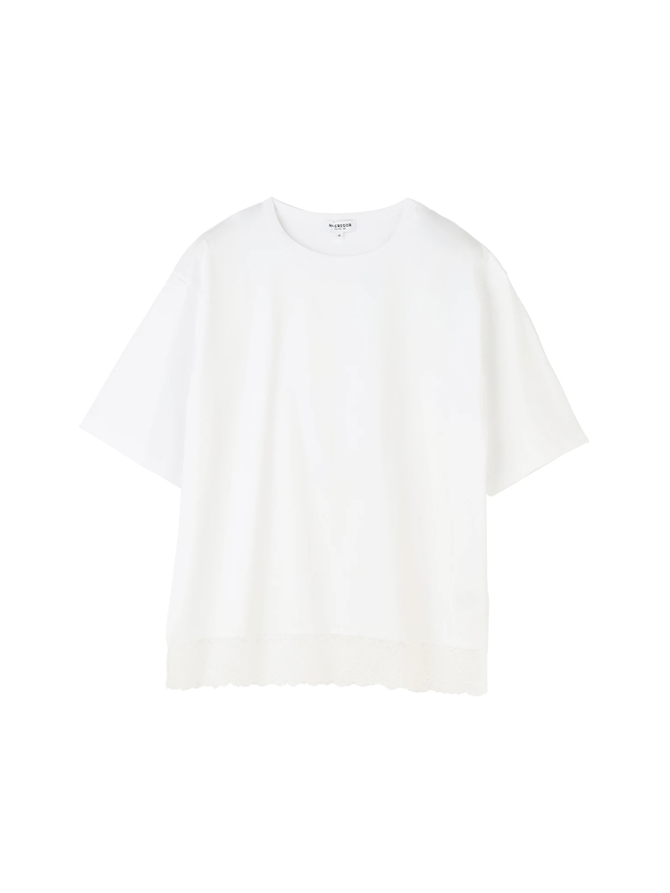 McGREGOR(マックレガー) |５分袖裾レース