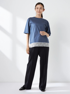 McGREGOR(マックレガー) |５分袖裾レース